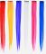 Colored strands on a comb (35-40 cm)